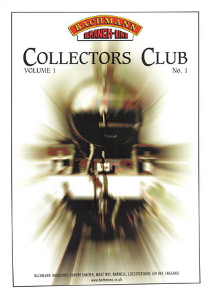 Bachman Collectors Club Volume 1 No 1