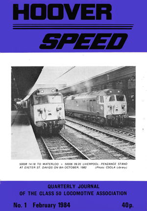 Hoover Speed Issue 01 February 1984