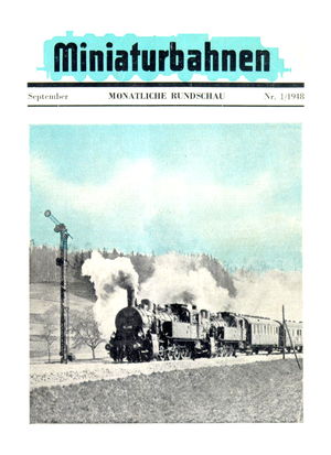 Miniaturbahnen Issue 001 September 1948
