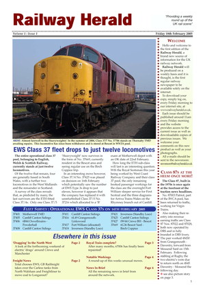 Railway Herald Volume 1 Issue 1 Friday 18th February 2005