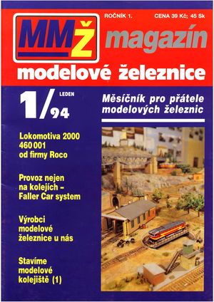 Železniční magazín  Leden 1994 No.1