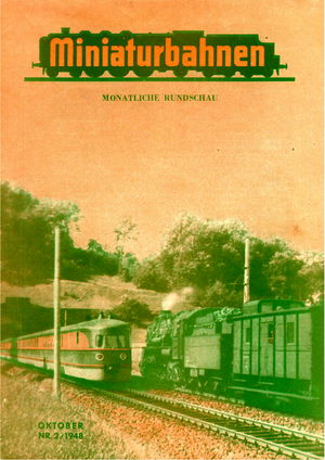 Miniaturbahnen Issue 002 Oktober 1948