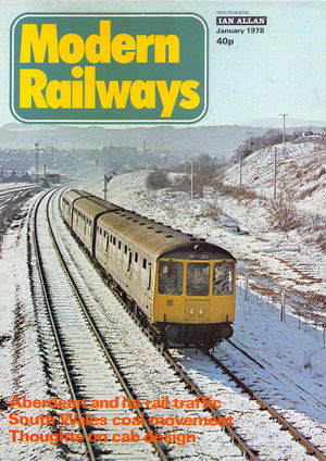 Modern Railways Magazine January 1978