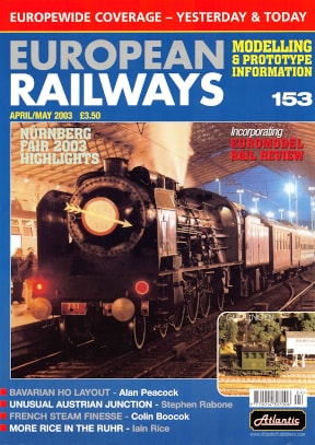 European Railways Issue 153 Aprl-May 2003 Cover