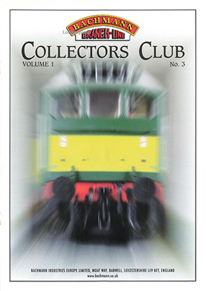 Bachman Collectors Club Volume 1 No 3
