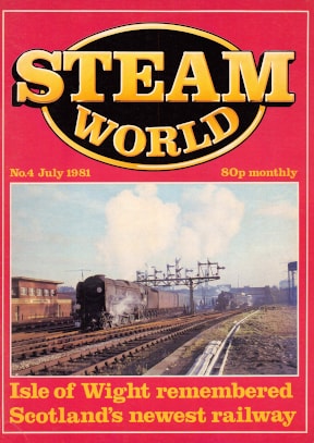 Steam World Issue 4 July 1981 Cover