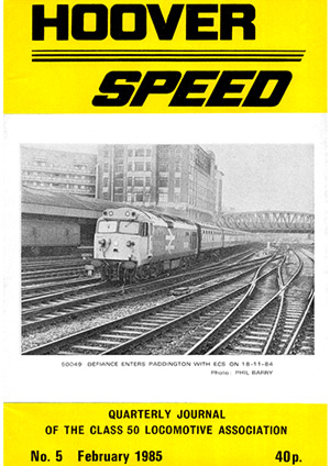 Hoover Speed Issue 05 February 1985