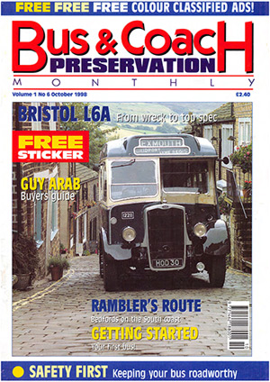 Bus & Coach Preservation Volume 1 Number 06 October 1998