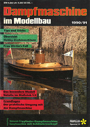 Dampfmaschine im Modellbau 1990-91