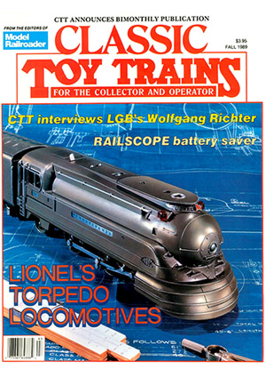 Classic Toy Trains Fall 1989 Vol.2 No.4