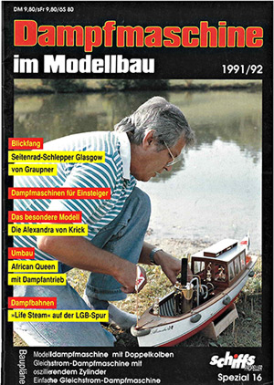 Dampfmaschine im Modellbau 1991/92