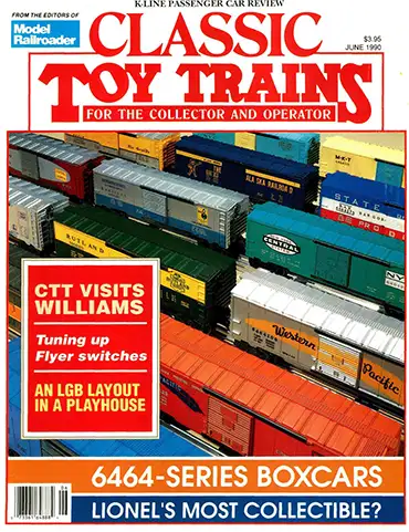 Classic Toy Trains Vol 3 No 3 June 1990