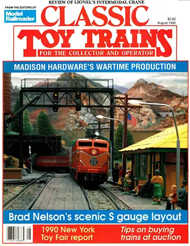 Classic Toy Trains Vol 3 No 4 August 1990