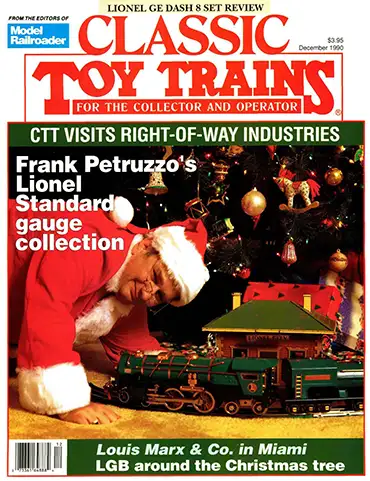 Classic Toy Trains Vol 3 No 6 November/December 1990