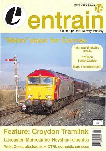 Entrain Issue 016 April 2003