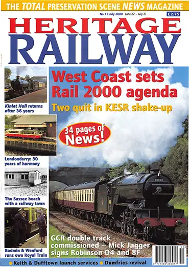 Heritage Railway No 15 June 22-July 21 2000