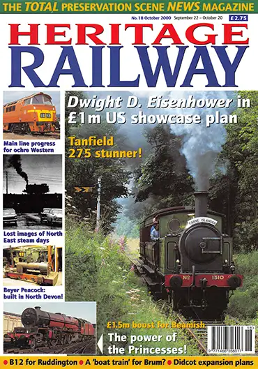 Heritage Railway No 18 Sptember 22-October 20 2000