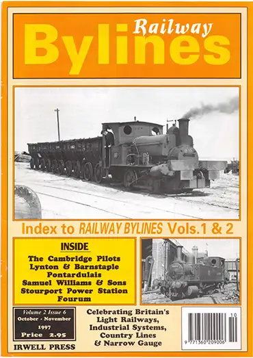Railway Bylines Volume 2 Number 6 October-November 1997