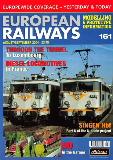 European Railways Issue 161 August September 2004