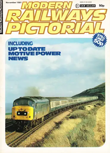 Modern Railways Pictorial November 1981