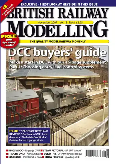 British Railway Modelling November 2007