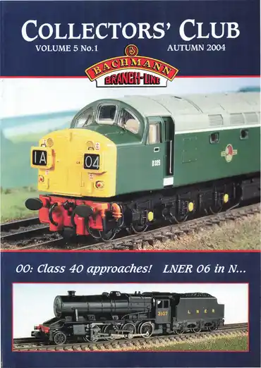 Bachman Collectors Club Autumn 2004
