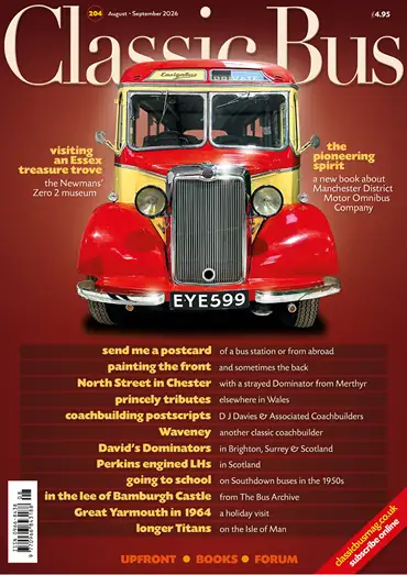 Classic Bus New Issues from 2025